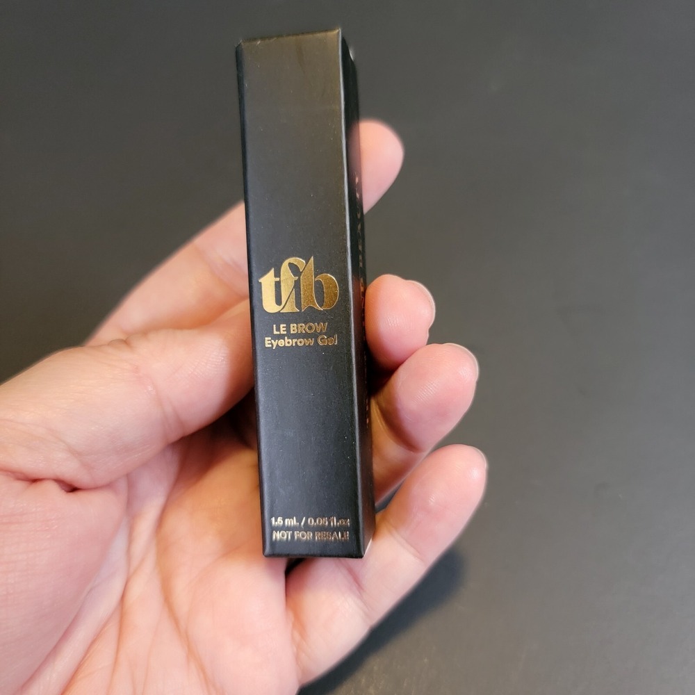 Trust Fund Beauty Mini le brow eyebrow gel in clear 1.5ml NIB